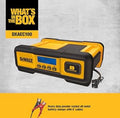 DEWALT DXAEC100 100A Battery Charger & Engine Starter – 12V Automotive Maintainer