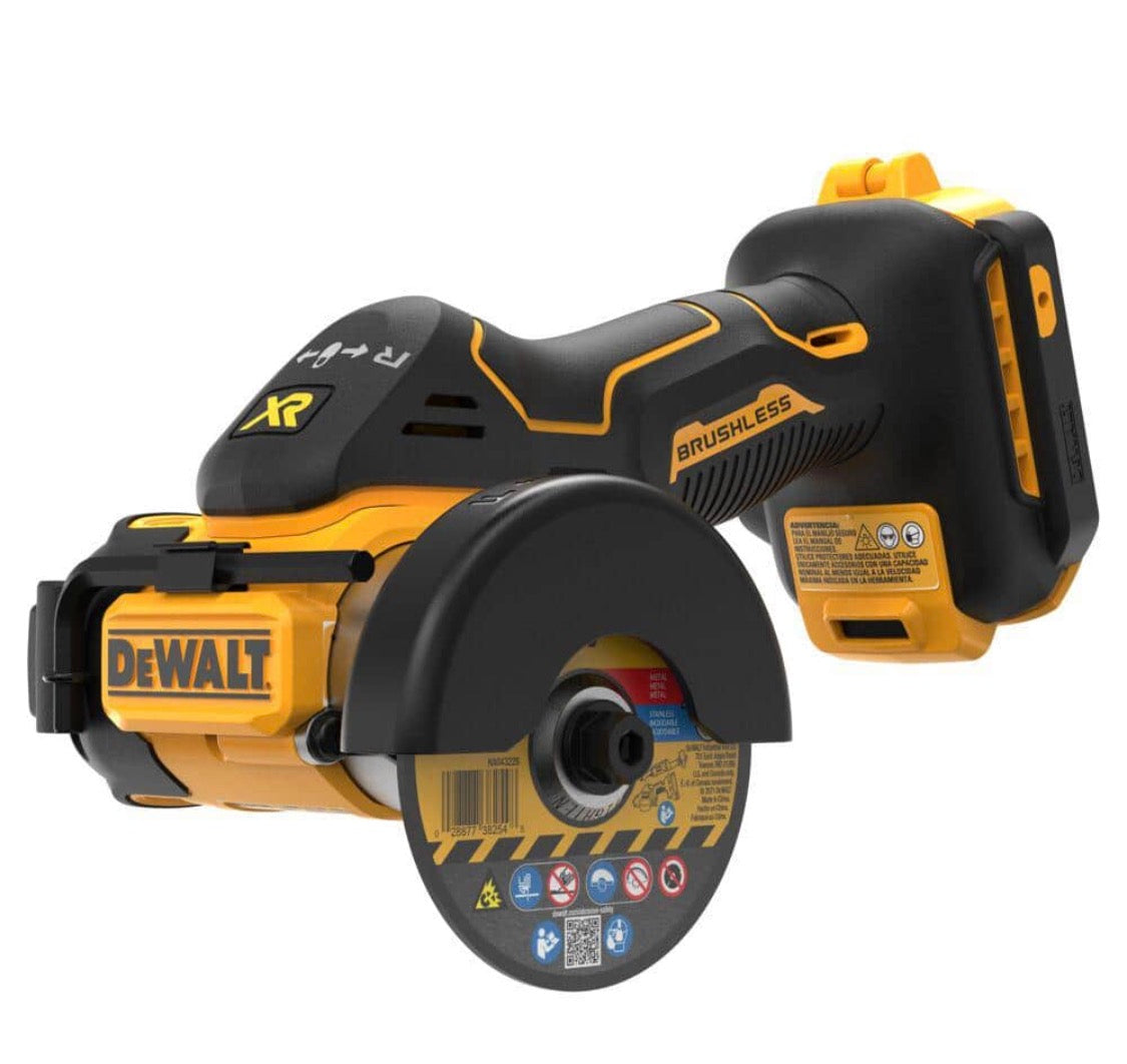 DEWALT DCS438B 20V MAX XR 3” Cut-Off Tool (Brushless, Tool Only)
