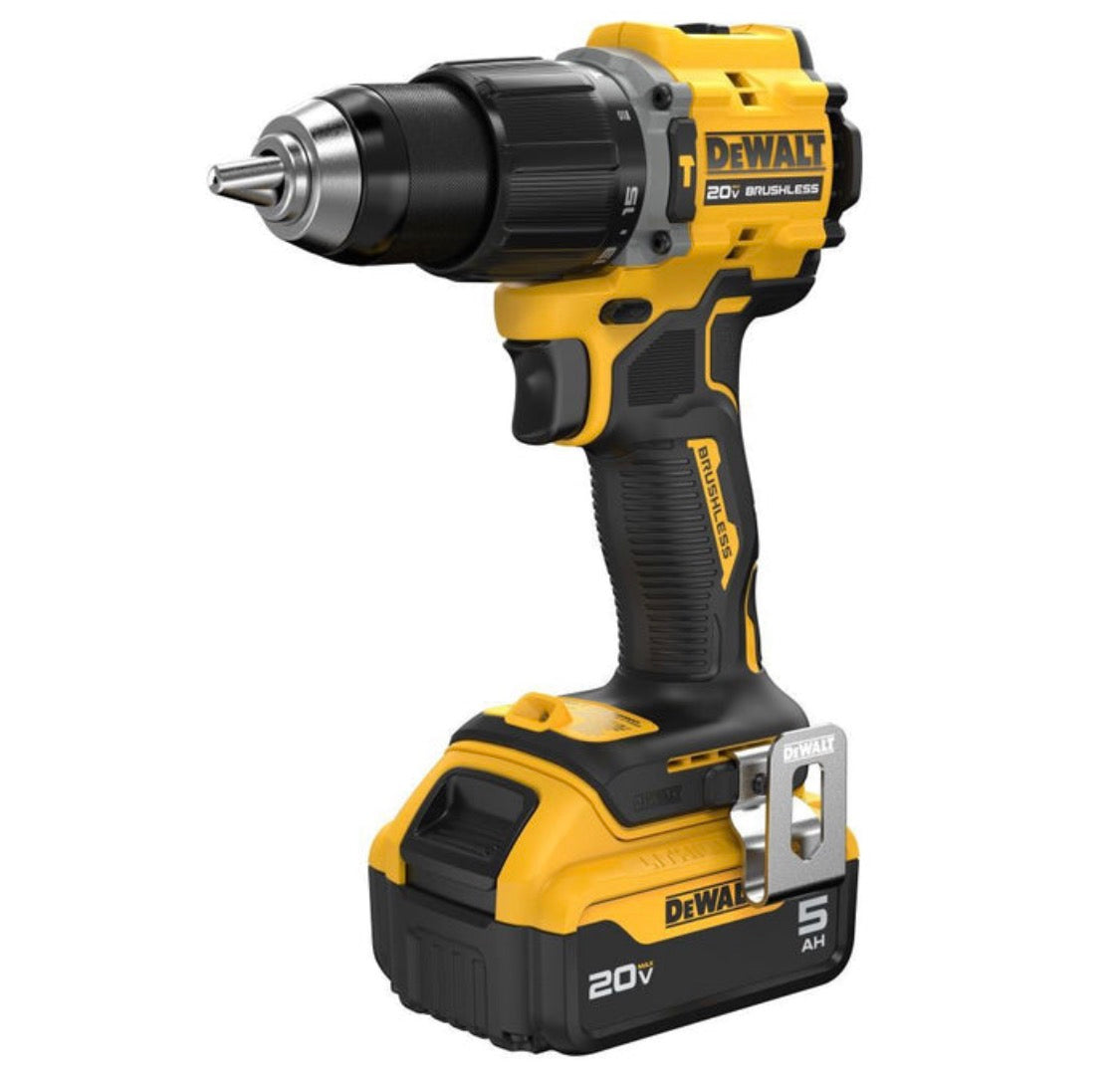 DEWALT DCD799P1 20V MAX ATOMIC Brushless 1/2” Hammer Drill Kit (Battery + Charger)