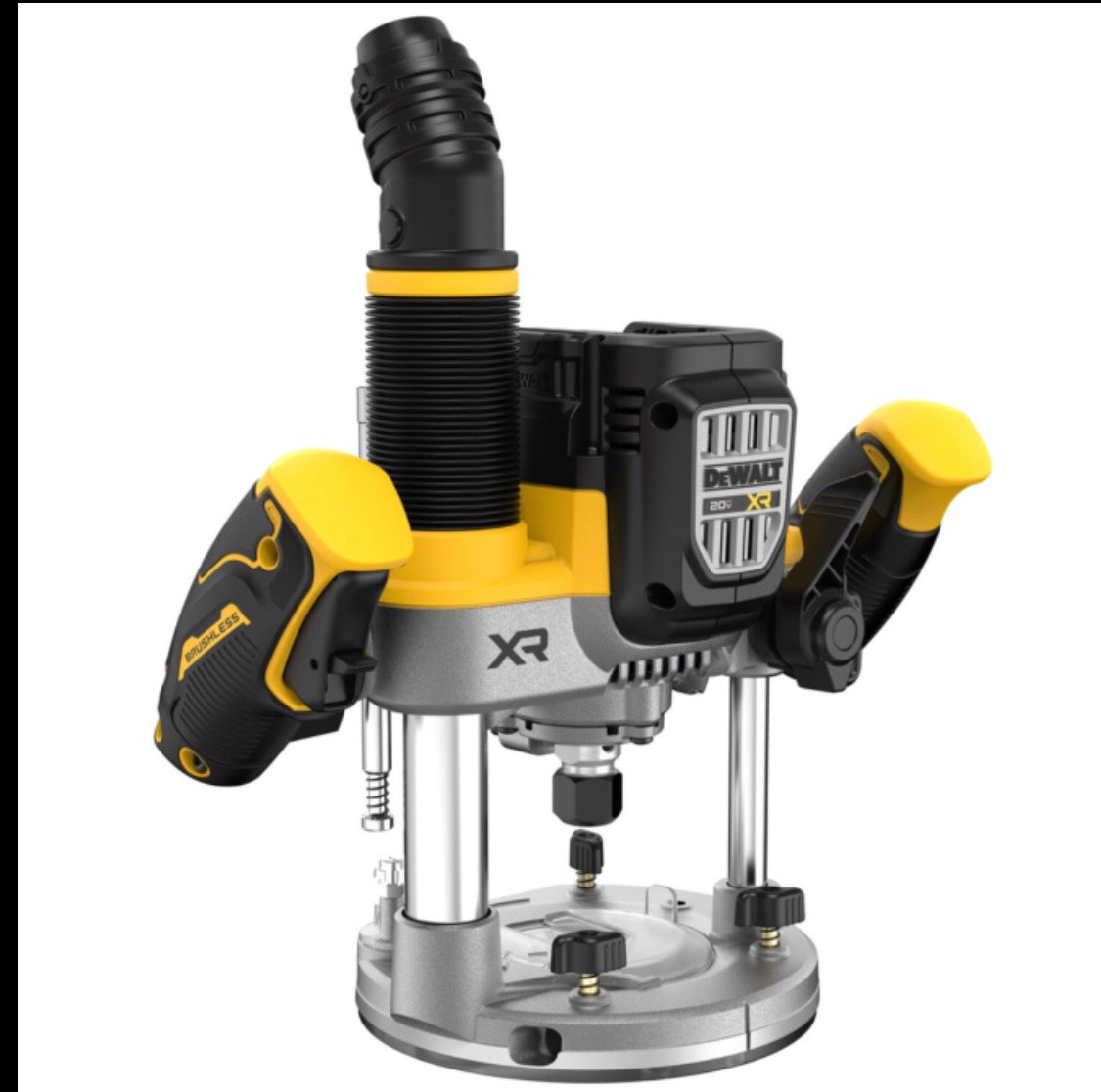 DEWALT DCW620B 20V MAX XR 2-1/4 HP Brushless Cordless Plunge Router (Tool Only)