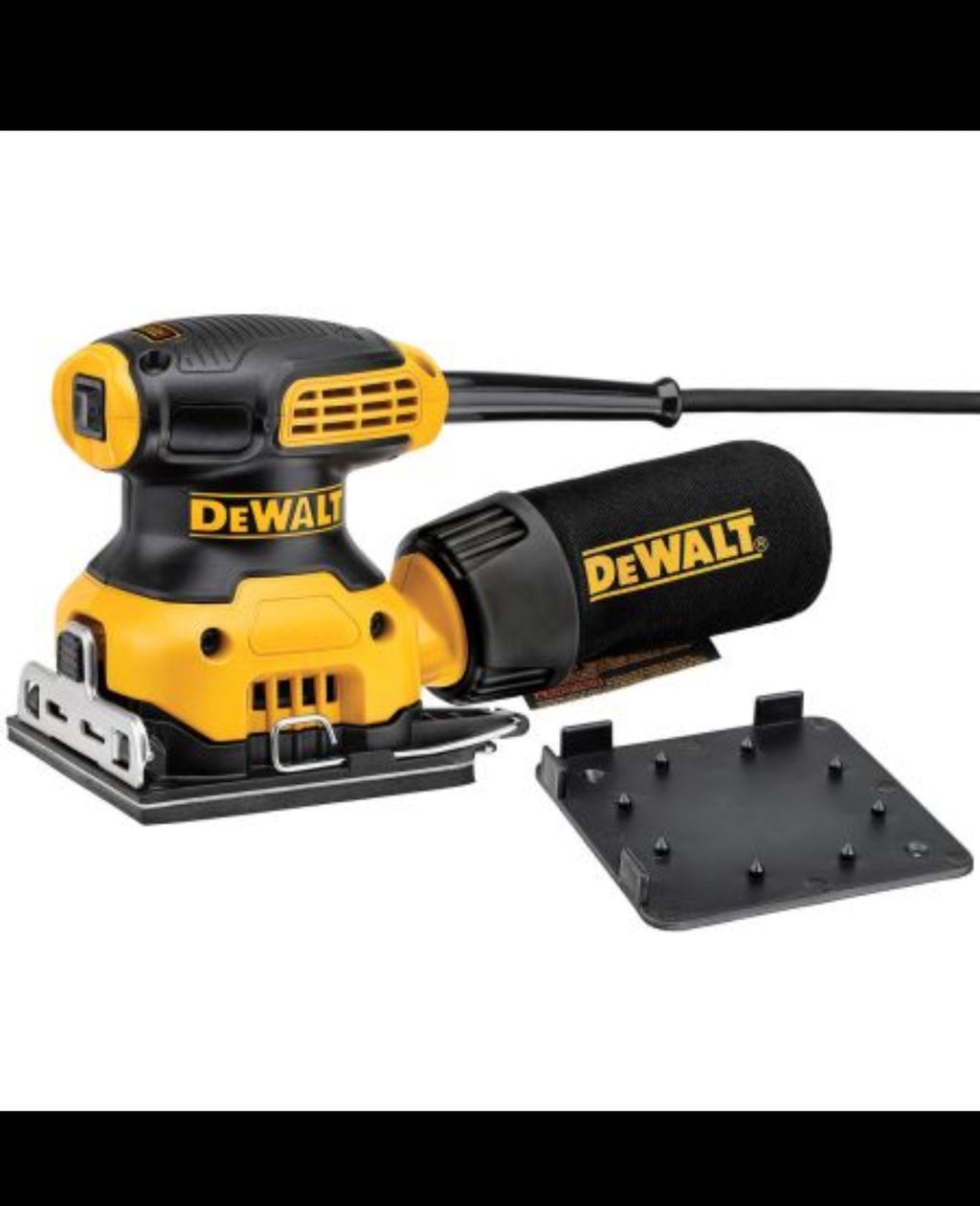 DEWALT DWE6411K 1/4 Sheet Palm Grip Sander Kit