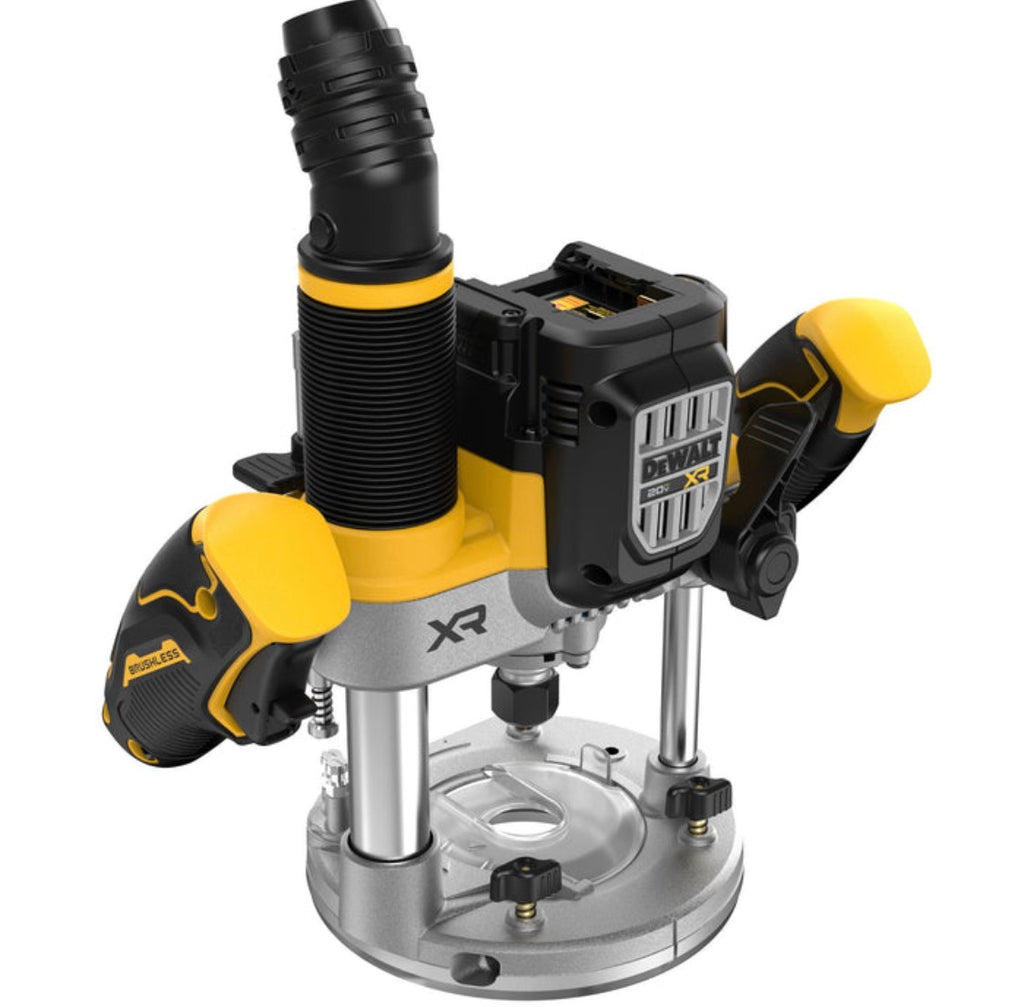DEWALT DCW620B 20V MAX XR 2-1/4 HP Brushless Cordless Plunge Router (Tool Only)
