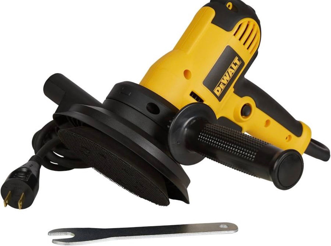 DEWALT DWE6401DS 5” Variable Speed Disc Sander with Dust Shroud (Corded)
