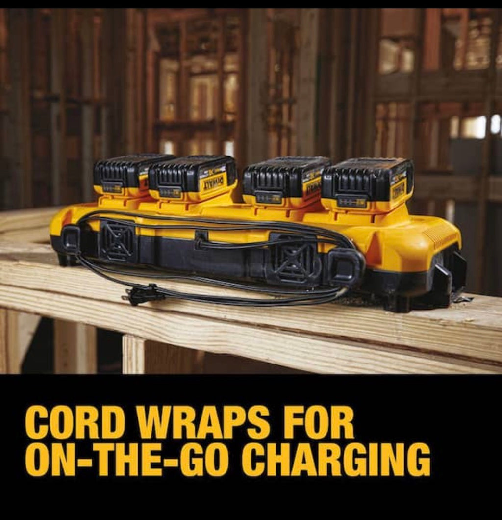 DEWALT DCB235-2C 20V MAX Battery Kit (2 Batteries + Multi-Port Charger)