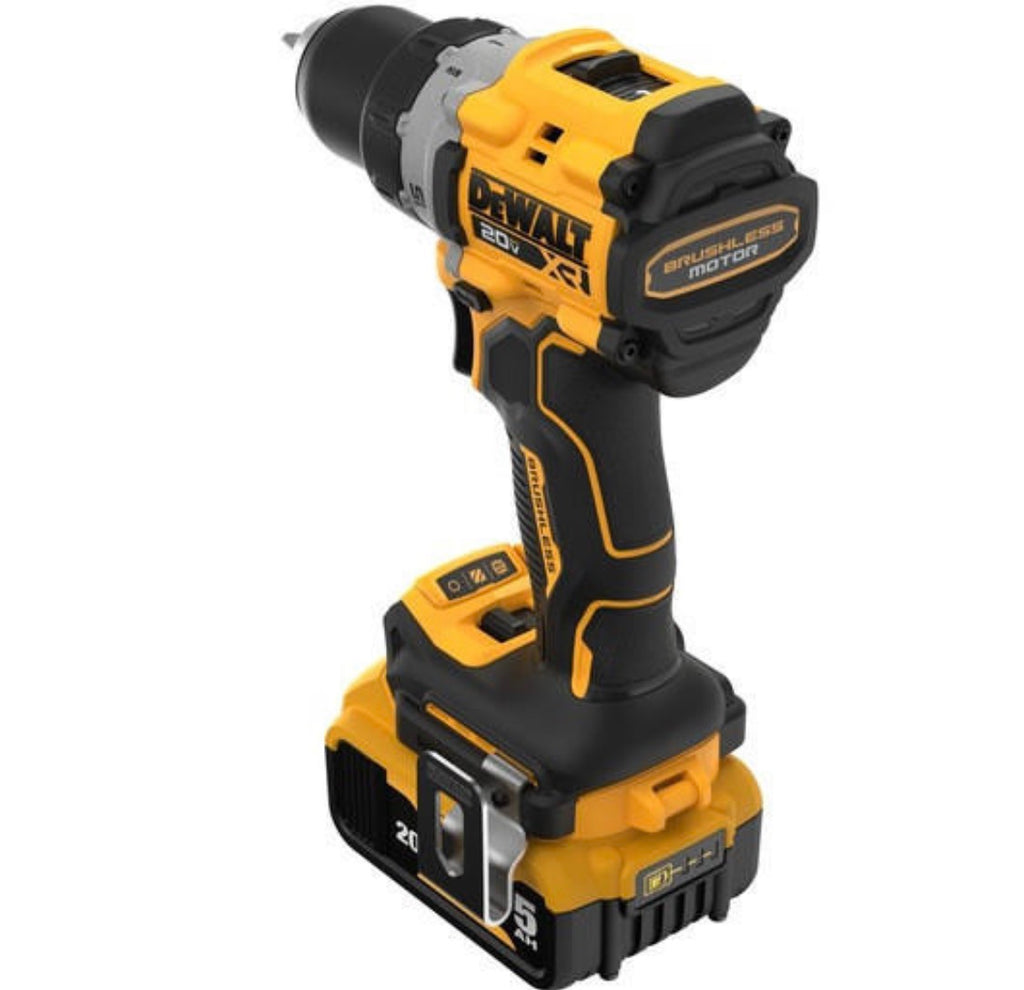 DEWALT DCD800D2 20V MAX XR Brushless 1/2” Drill/Driver Kit (2 Batteries + Charger)