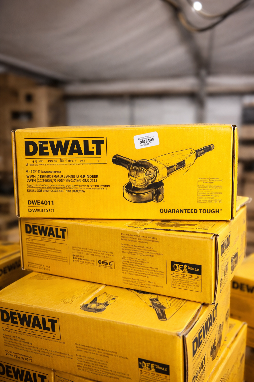 DEWALT DWE4011 4-1/2” Angle Grinder w/ One-Touch Guard – New (Box Wear)